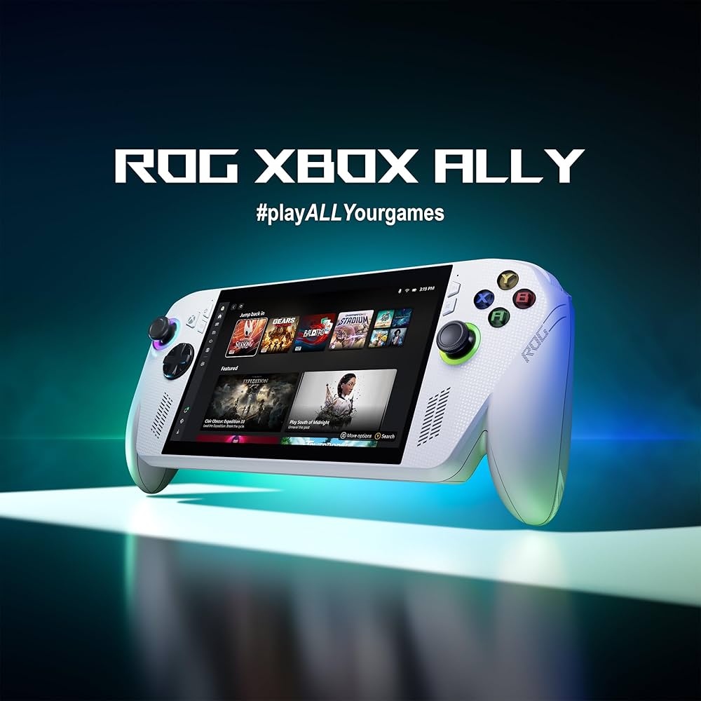 Asus ROG Xbox Ally White Gaming Handheld | AMD Ryzen Z2 A, AMD