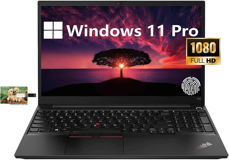 Amazon.com: New Lenovo ThinkPad E15 Business Laptop, 15.6