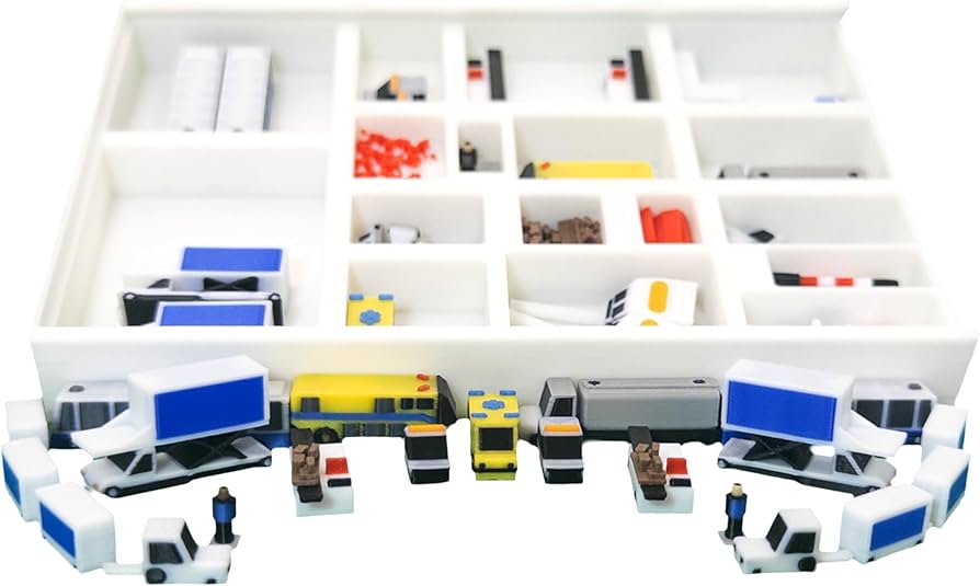 Amazon.com: 1:400 Scale Airport Ground Service Equipment (GSE): 96