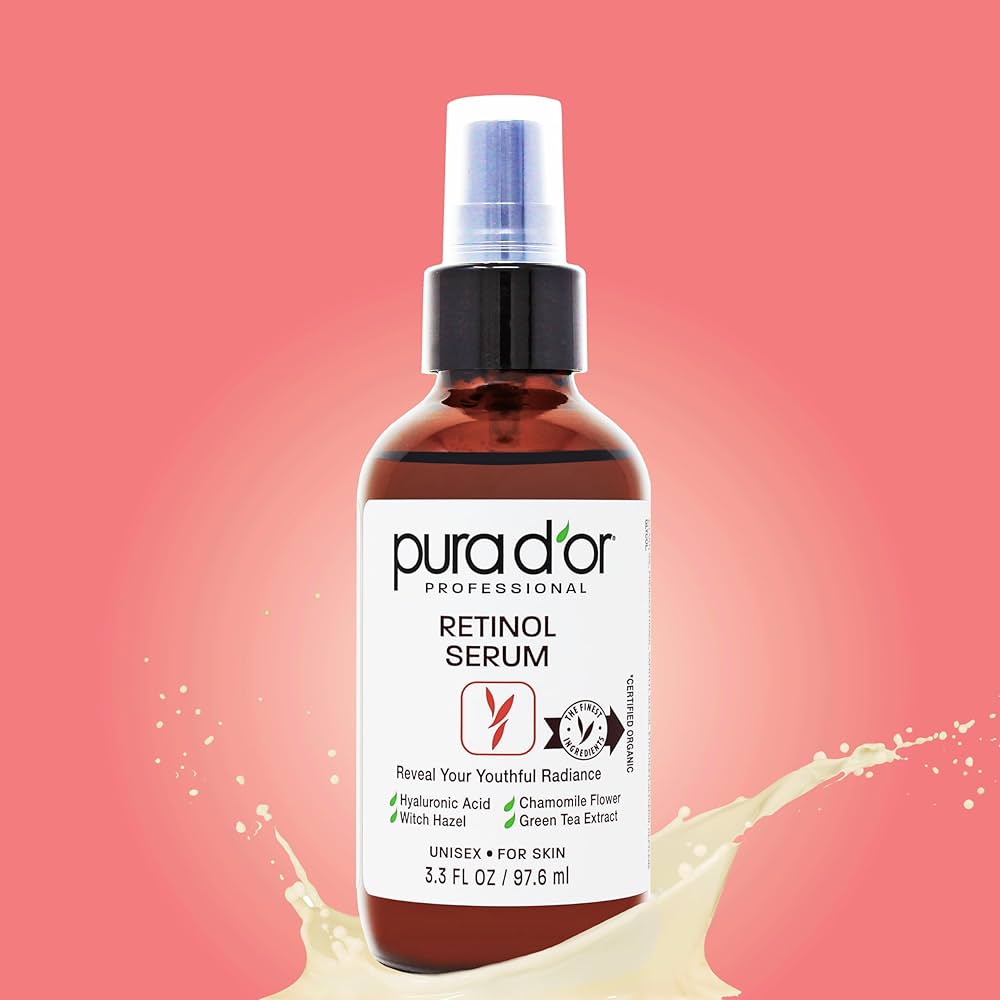 Amazon.com: PURA D'OR Retinol Serum Nighttime Facial Skincare