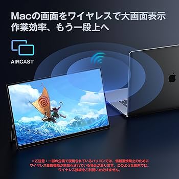 Amazon.co.jp: KEEPTIME ワイヤレス モバイルモニター 15.6インチ 1920