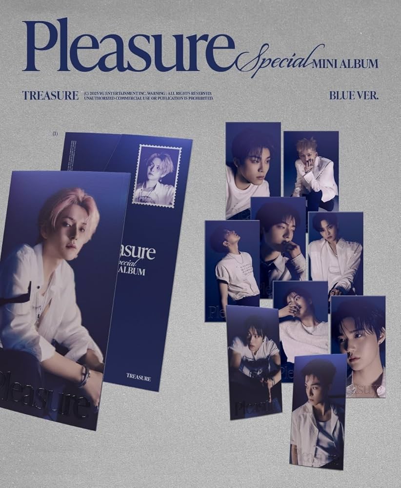 Amazon.com: Treasure - Special Mini Album Pleasure Blue version CD