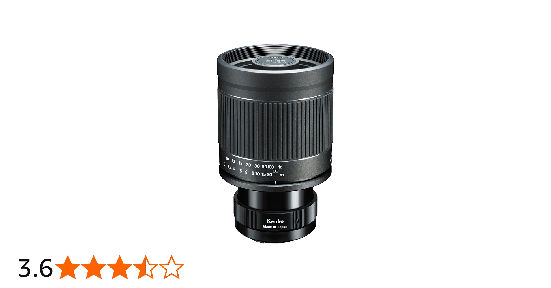 Amazon.co.jp: Kenko 望遠レンズ ミラーレンズ 400mm F8 NII マイクロ