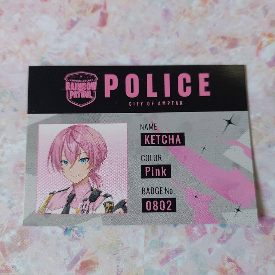 Amazon.co.jp: AMPTAKxCOLORS アンプタック 警察ID風カード けちゃ