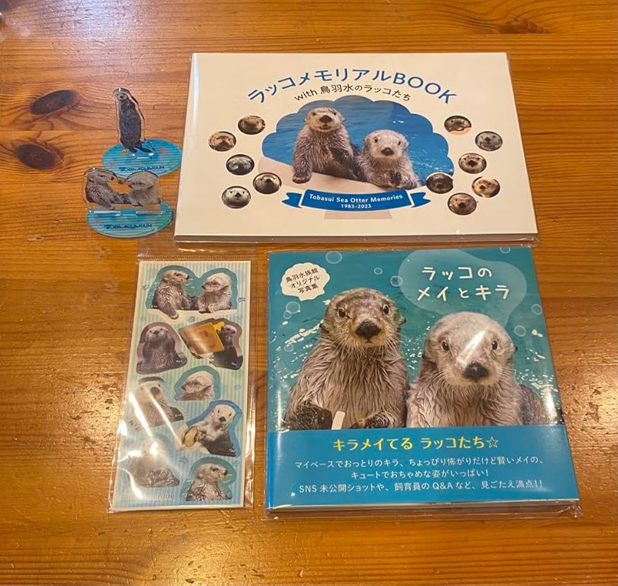 Amazon.co.jp: 鳥羽水族館 ラッコのメイとキラ 写真集 ラッコ