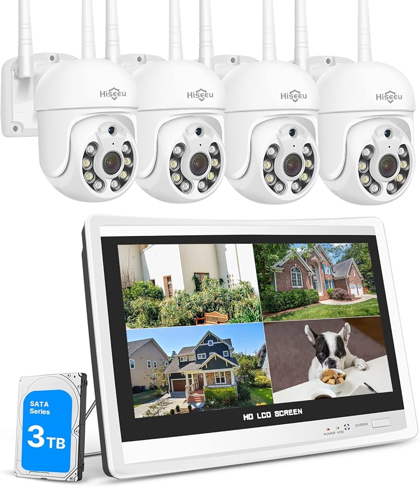 Amazon.co.jp: 【500万画素・360° 追尾機能搭載 】防犯カメラ