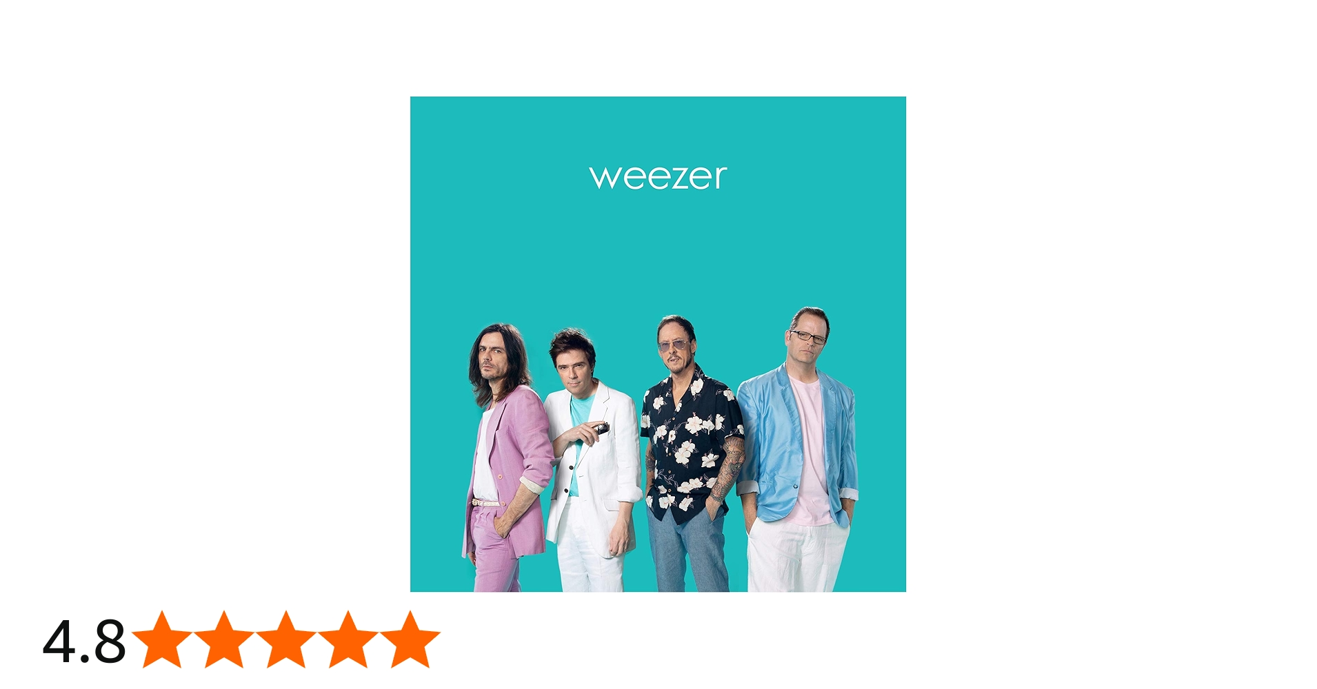 Amazon.co.jp: Weezer (teal Album) [Analog]: ミュージック