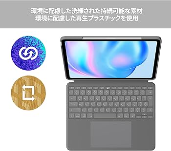 Amazon.co.jp: ロジクール Combo Touch iPad Air 13インチ M3 & M2