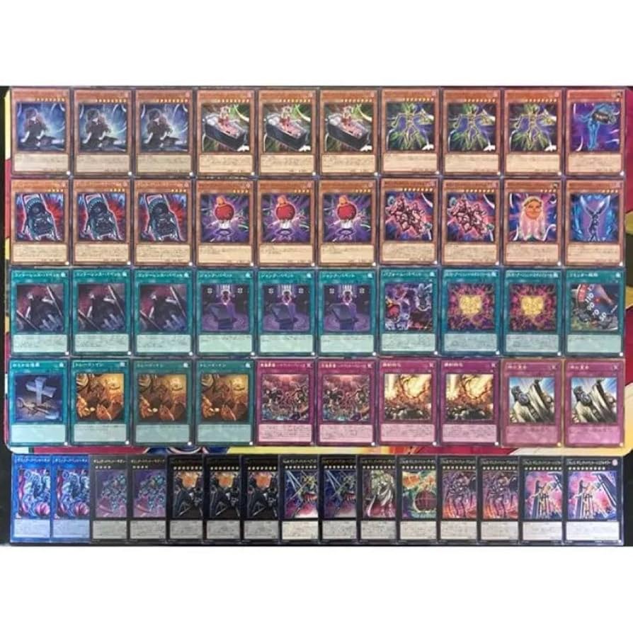 遊戯王 ギミックパペット デッキ デッキパーツ メイン40枚 EX15枚