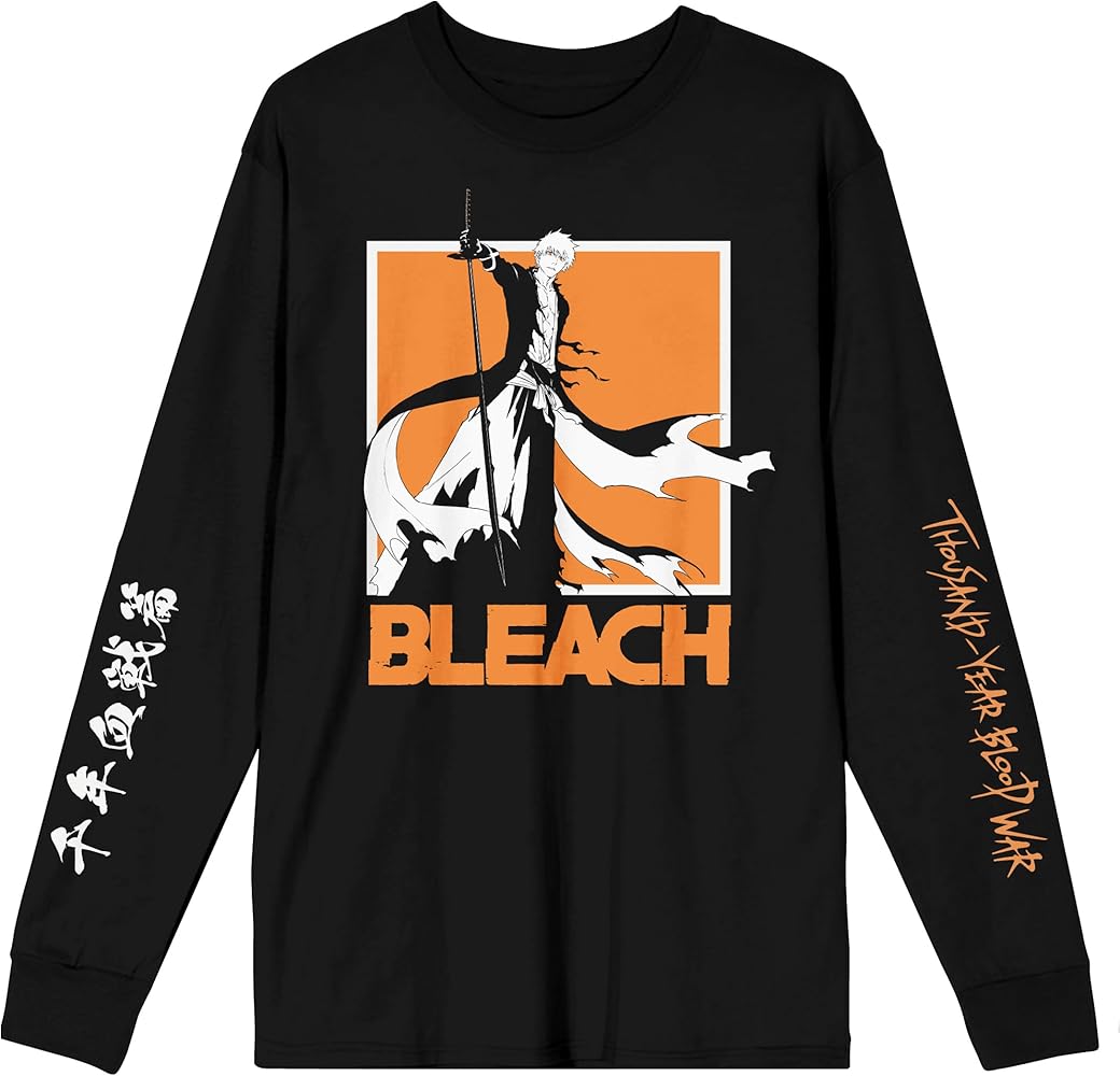 Bioworld Bleach 1000 Year Blood War Ichigo Crew Neck Long Sleeve