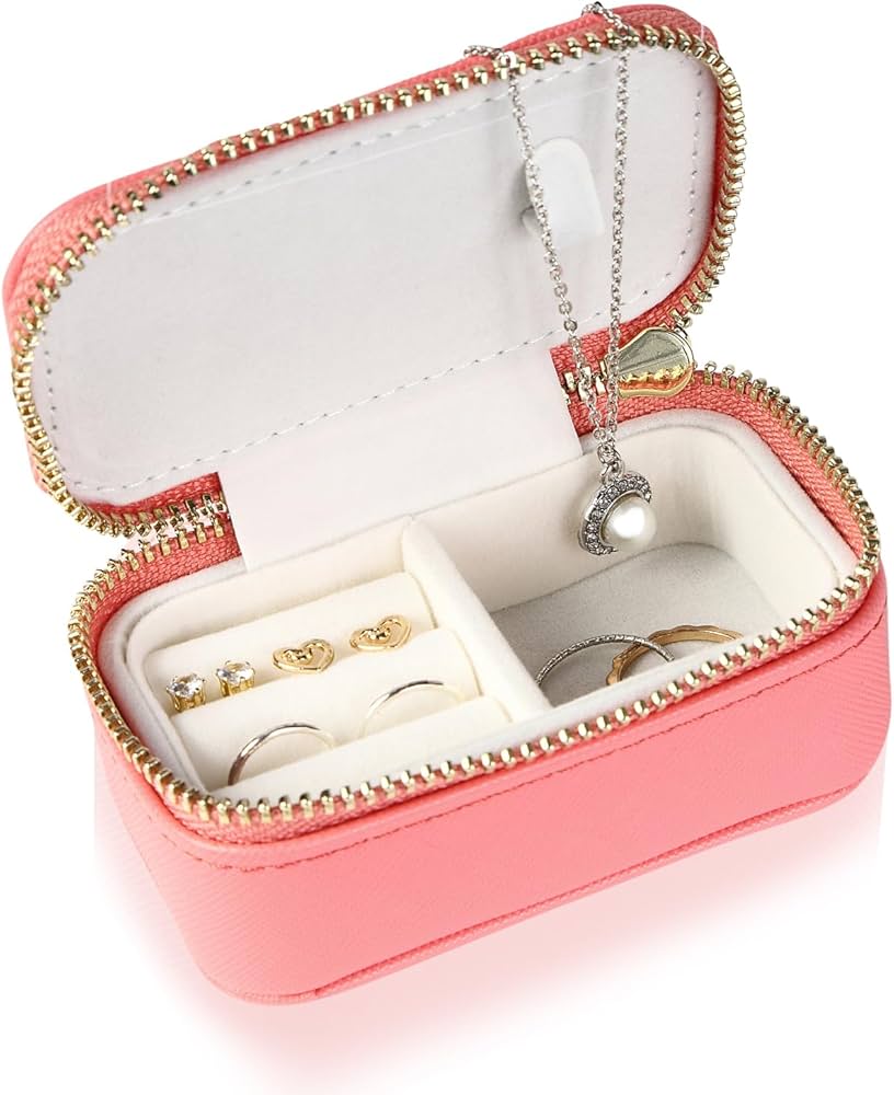 Amazon｜(SOWAKA) アクセサリーケース ミニ ジュエリーケース 携帯用