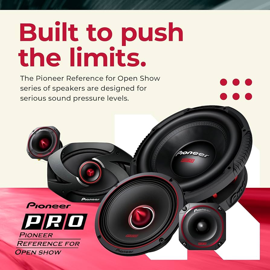Amazon.com: PIONEER P.R.O. Series TS-6900PRO 6” x 9” 2-Way