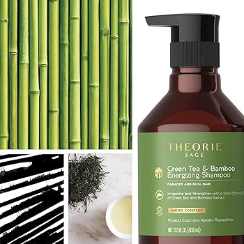 Amazon.com : Theorie Green Tea & Bamboo Energizing Shampoo