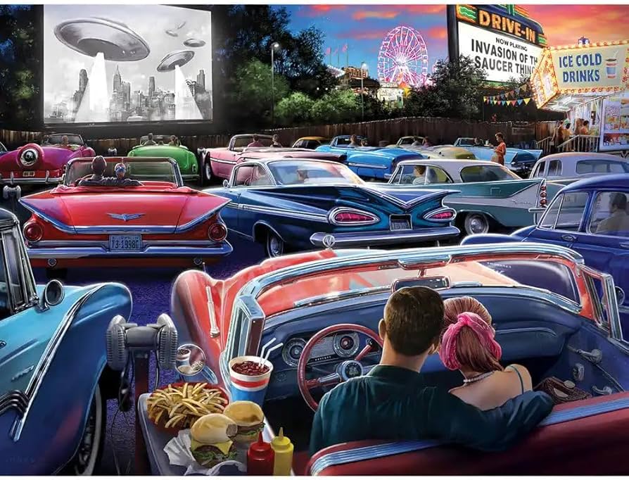 Amazon.com: Bits and Pieces Jigsaw Puzzle for Adults – 50s Drive