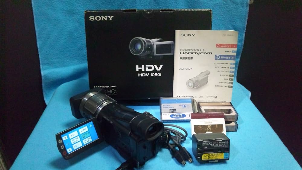 Amazon | SONY デジタルHDビデオカメラレコーダー ブラック HDR-HC1-B