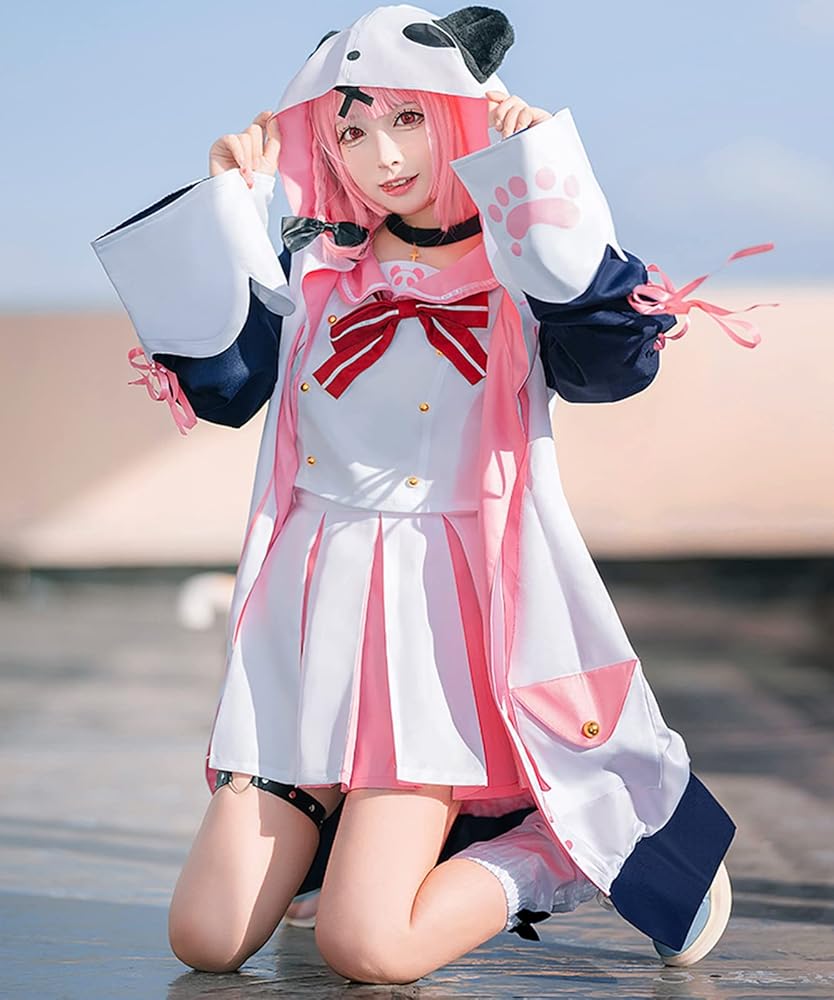 Amazon.co.jp: [milky time] にじさんじ 笹木咲 3周年 コスプレ VTuber