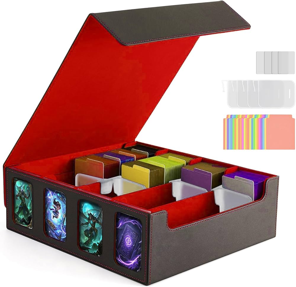 Amazon.co.jp: Amonel デッキケース トレカケース カードケース 大容量