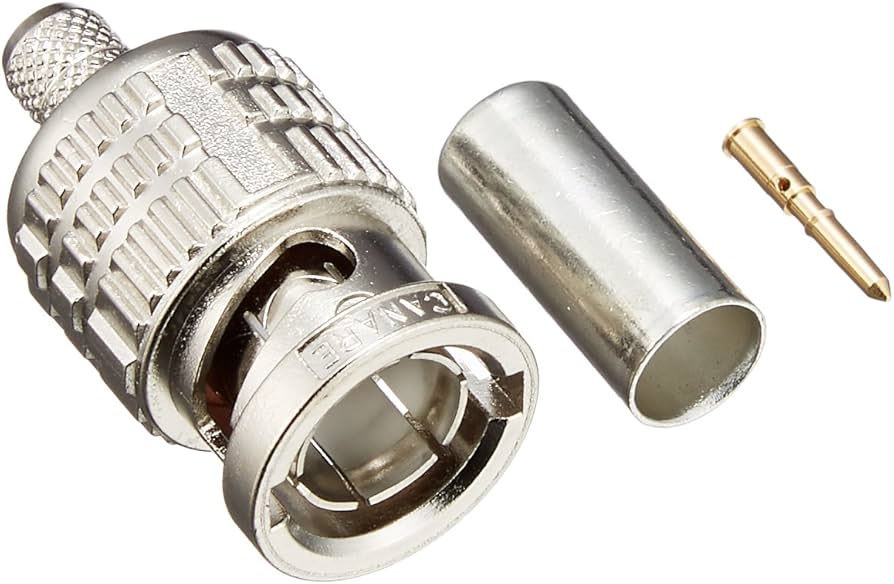 Amazon.co.jp: CANARE 75ΩBNC型プラグ （圧着式） BCP-A3 （20個入