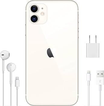 Amazon.com: Apple iPhone 11 64GB, White - Locked Cricket Wireless