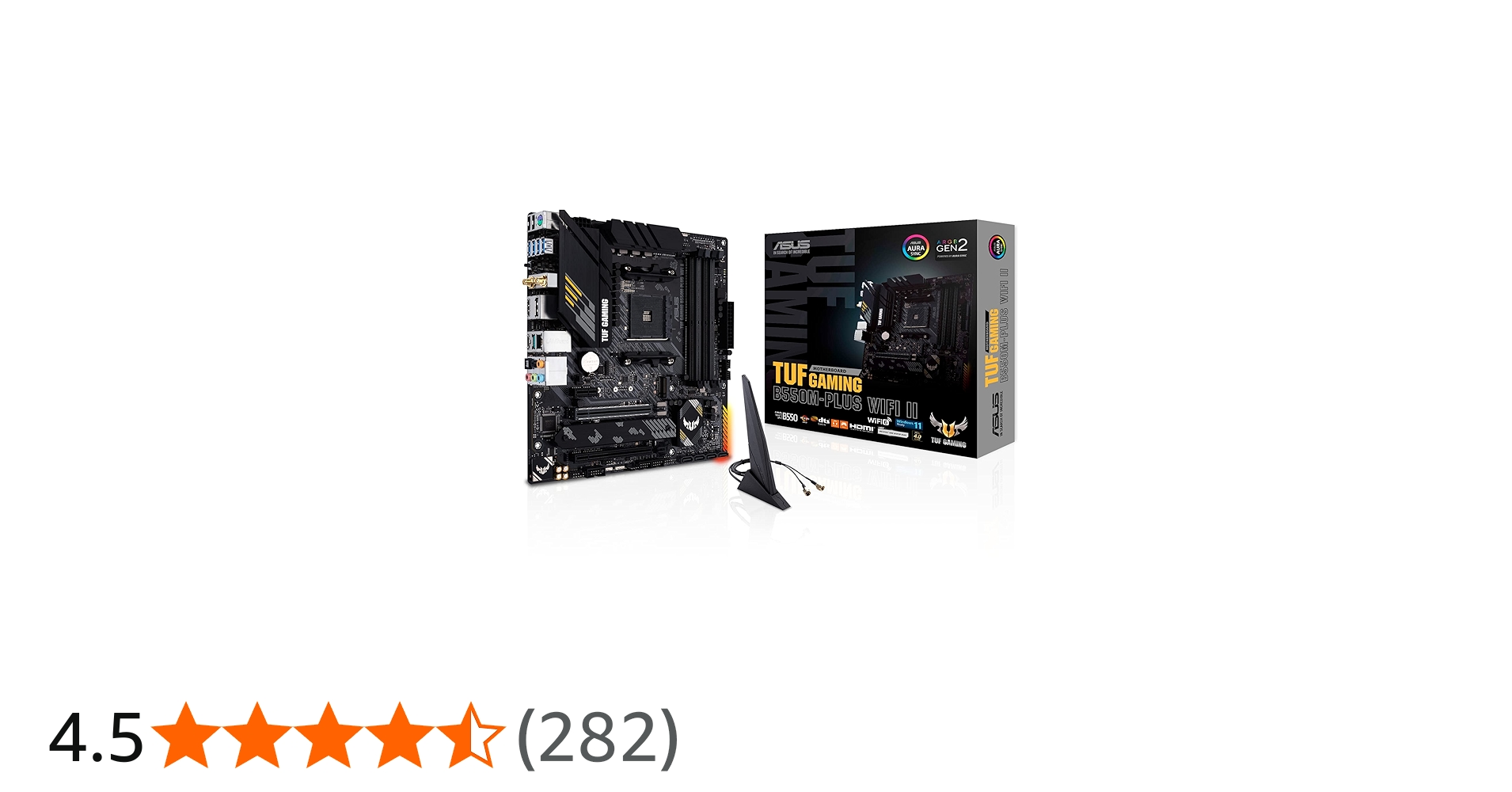 Amazon | ASUS TUF GAMING B550M-PLUS WiFi II AMD AM4 (第3世代Ryzen