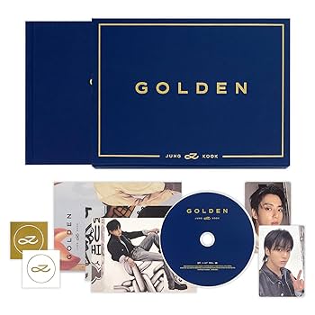 JUNGKOOK - [GOLDEN] (SUBSTANCE Ver.) Book Case + Photo Book + CD