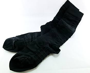 Amazon.co.jp: ムクミキュアハイソックスタイプ 着圧ソックス ブラック