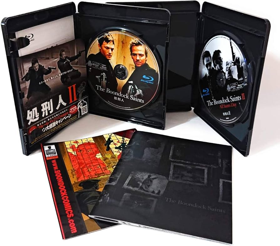 Amazon.co.jp: 処刑人I&IIブルーレイ・ツインパック【初BD化/初回生産