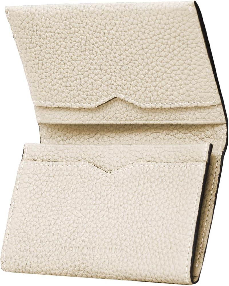 Amazon | [BONAVENTURA] ビジネスカードケース シュリンクレザー