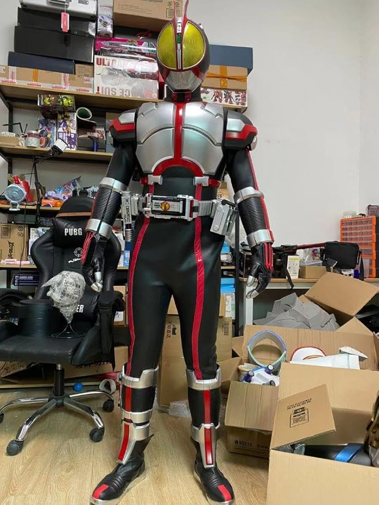 Amazon.co.jp: [ワイジェヤ] 仮面ライダー 「ファイズ 555」 コスプレ