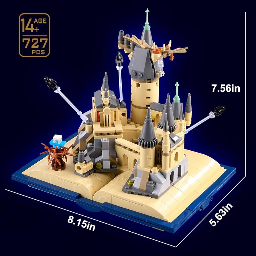 Amazon.com: Vziimo Magic Castle Building Set, Education