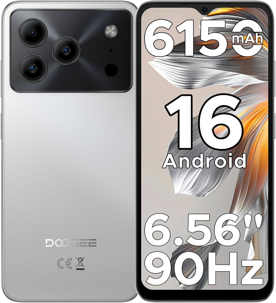 Amazon | 【最新 Android 16 スマホ】 DOOGEE Note56 Android16 SIM