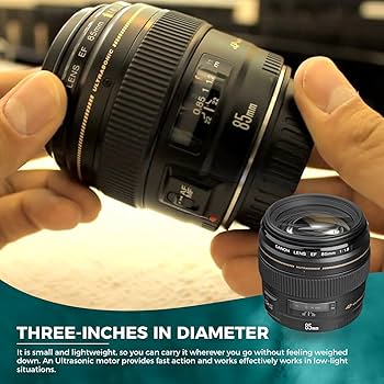 Amazon.co.jp: Canon EFレンズ EF85mm F1.8 USM 単焦点レンズ 中望遠