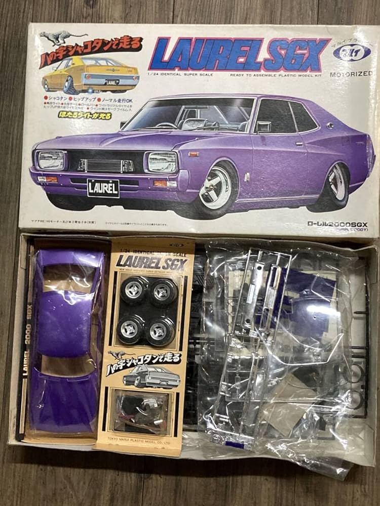 Amazon.co.jp: マルイ1/24 ローレルSGX ブタケツローレルシャコタン 八