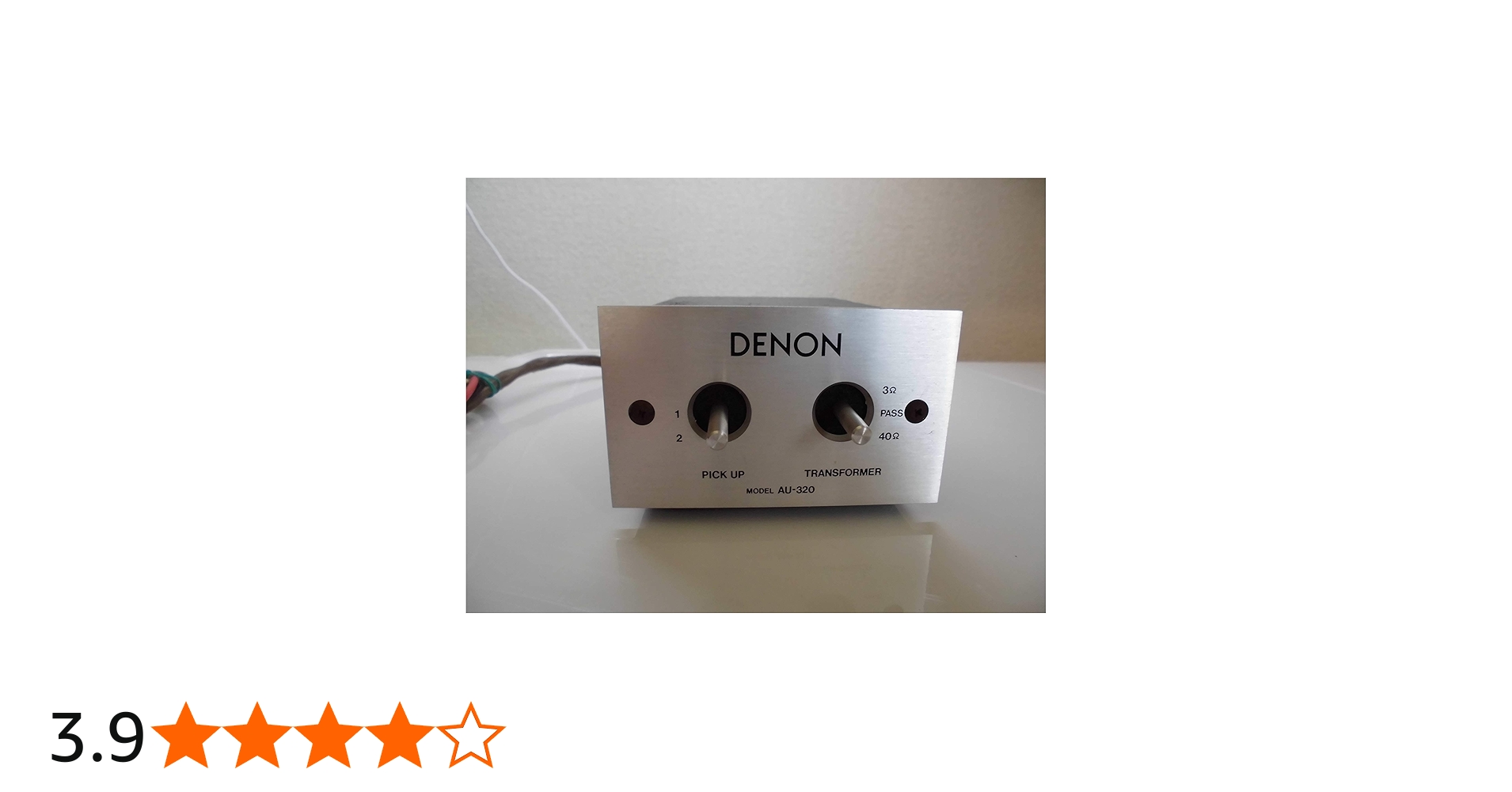 Amazon.co.jp: DENON MC昇圧トランス AU-320 : 家電＆カメラ