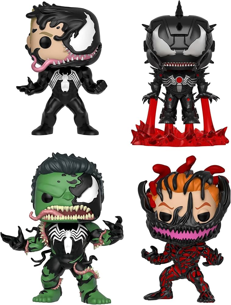 Amazon.com: Funko Pop! Marvel- Venom Collectors Set: Venom/Eddie