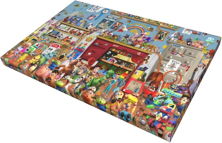 Amazon.co.jp: トイストーリー アートパネル キャンバスアート