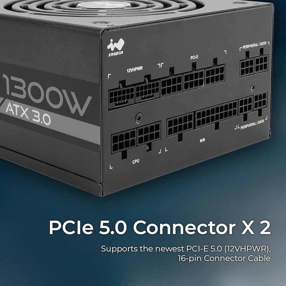 Amazon | InWin ATX 3.0準拠、PCIe 5.0対応 80PLUS Platinum認証取得