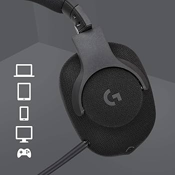 Amazon.com: Logitech G433 7.1 Wired Gaming Headset with DTS