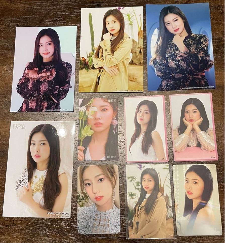 Amazon.co.jp: IZONE カンヘウォン 公式トレカ&ポストカードセット