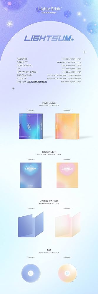 Amazon.co.jp: LIGHTSUM(ライトサム) - Light a Wish (2nd Single