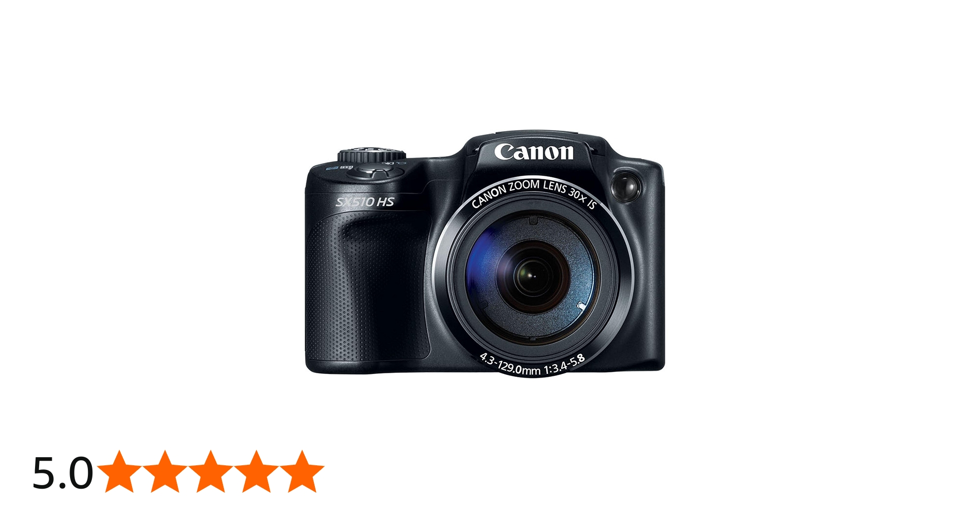 Amazon Canada: Canon PowerShot SX510 HS Digital Camera, Black