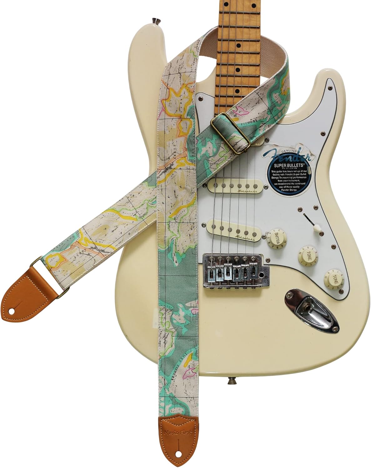 MUSIC FIRST Original Design 2 inch width (5cm), Vintage Style