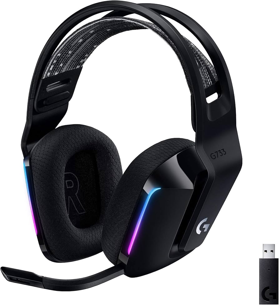 Amazon.com: Logitech G733 Lightspeed Wireless Gaming Headset with
