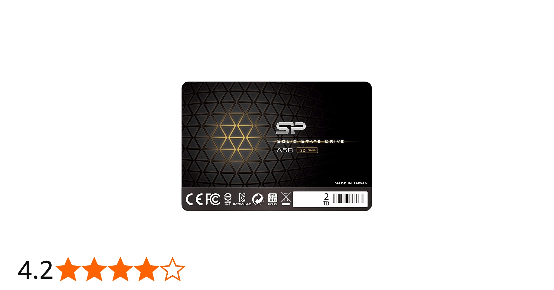 Amazon | シリコンパワー 2TB SSD 3D NAND A58 パフォーマンスブースト