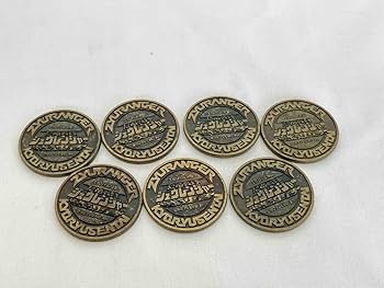 Amazon.co.jp: 恐竜戦隊ジュウレンジャー メダル6枚 てれびくん特製