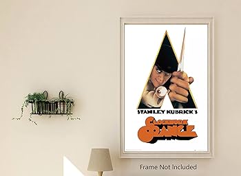 Theissen Poster Vintage Film 'Arancione' Matte Frameless Gift 11 x