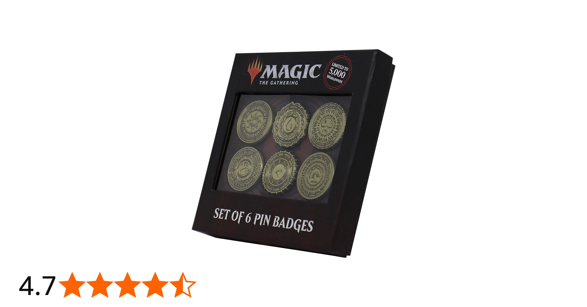 Amazon | マジック・ザ・ギャザリング 限定版マナシンボルピンバッジ6