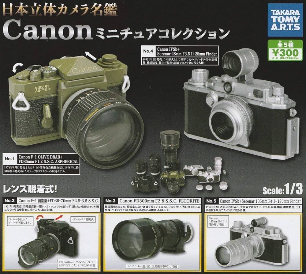 Amazon.co.jp: タカラトミー(TAKARA TOMY) 日本立体カメラ名鑑 CANON