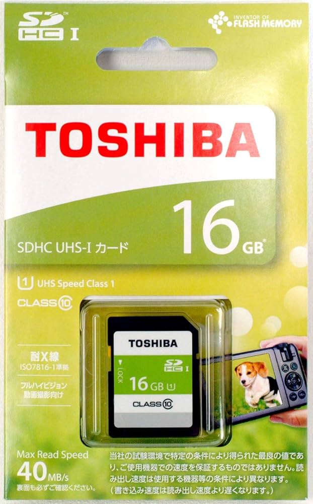 Amazon | TOSHIBA SDHCカード 16GB Class10 UHS-I対応 (最大転送速度