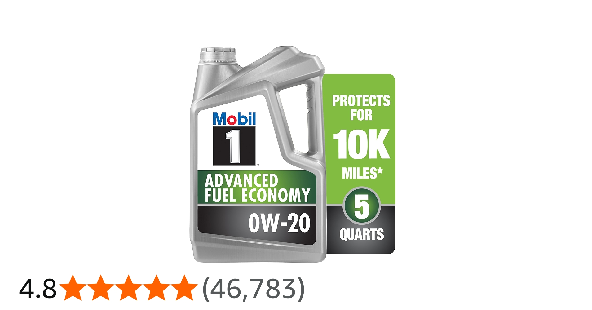 Amazon | MOBIL 1 (モービル1) 0W-20 エンジンオイル 4.73L (5